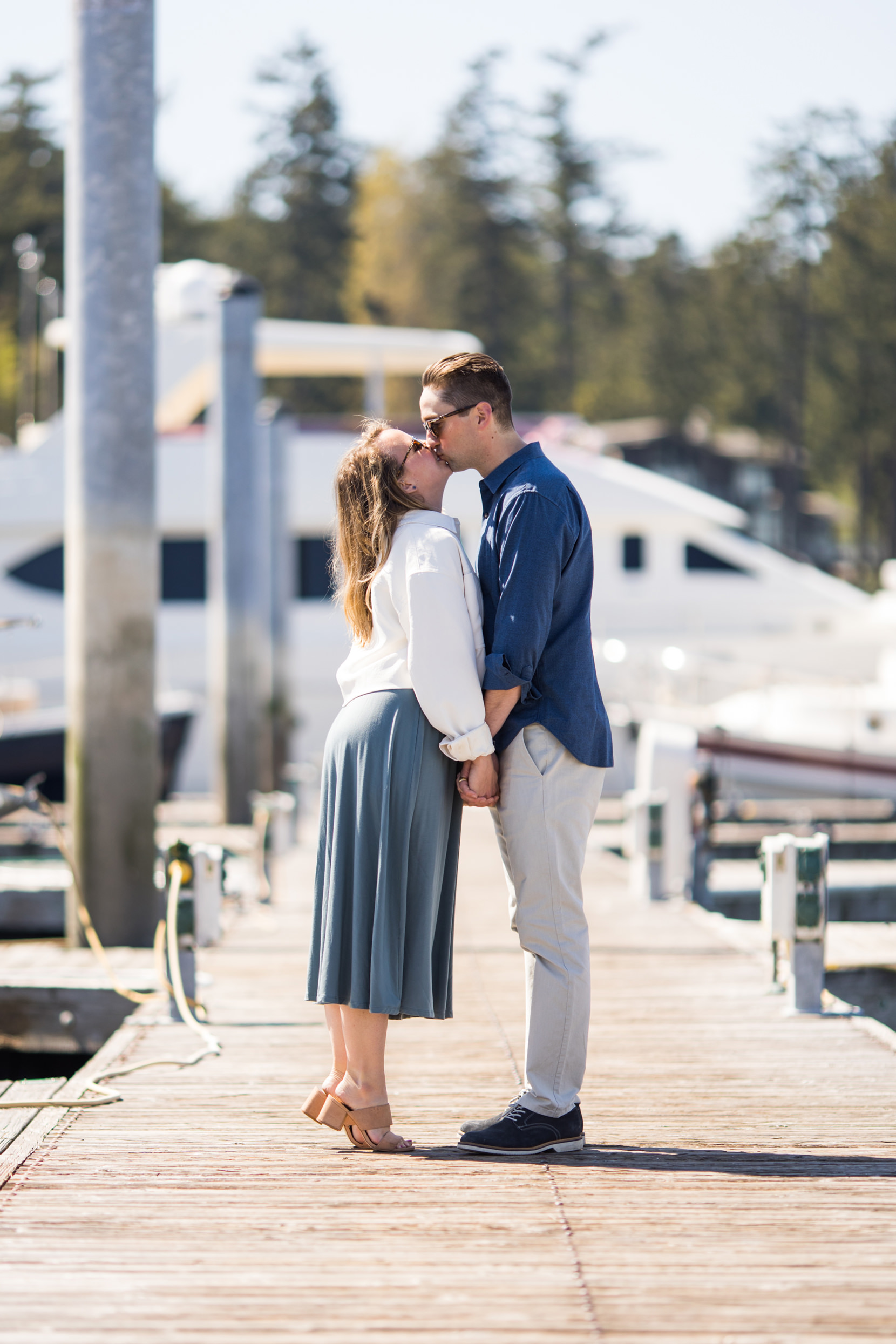 San Juan Island Engagement Photos